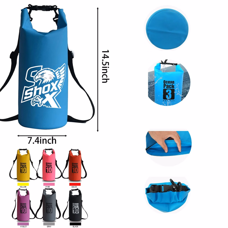 MOQ 20 PVC Coated Mesh Dry Bag