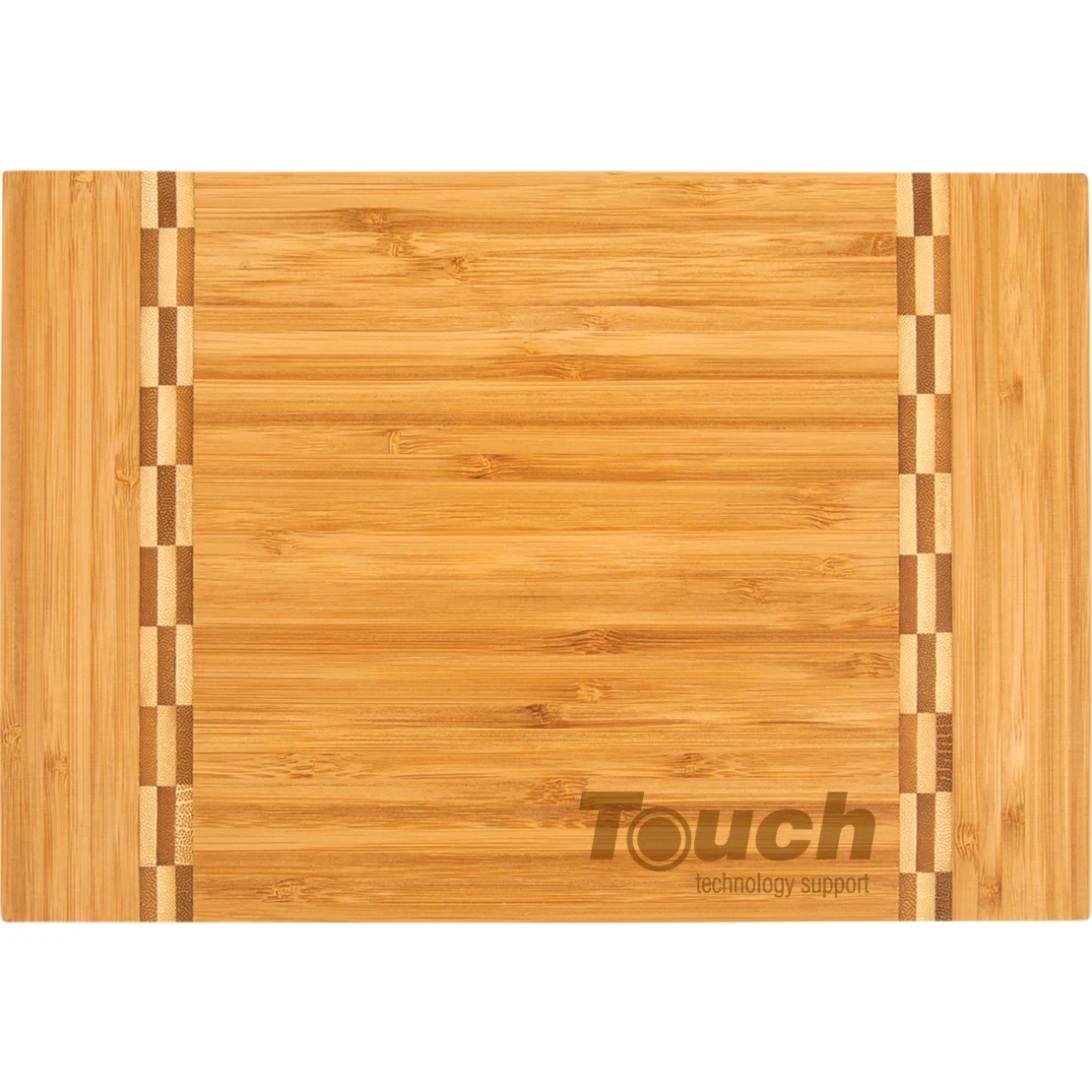12" x 8 1/4" Bamboo Cutting Board with Butcher Block Inlay 1