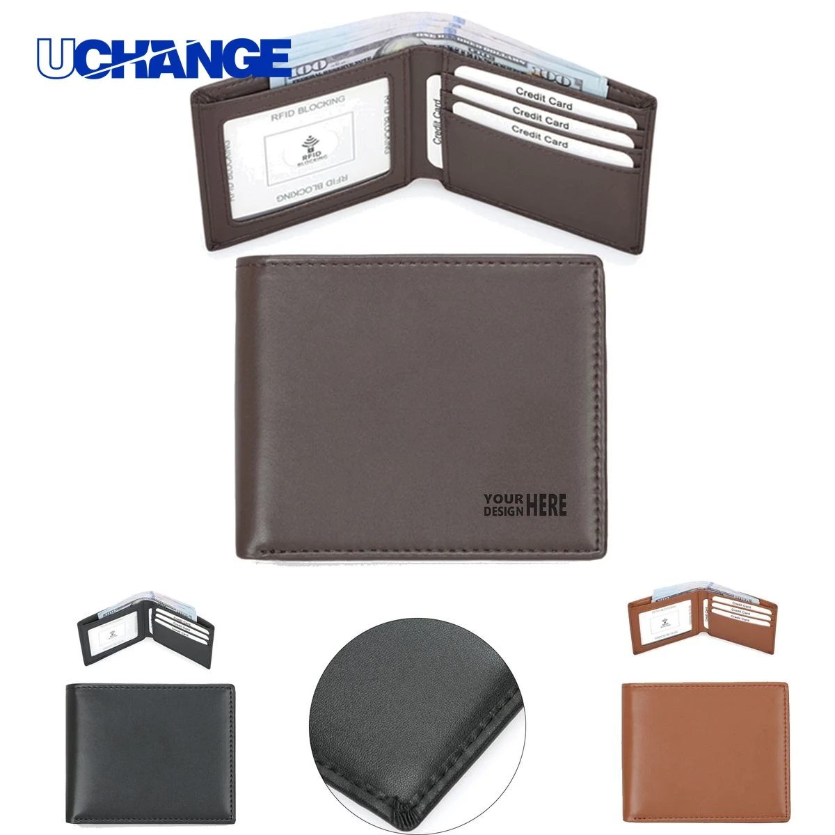 Simple And Comfortable Leather Wallet 1