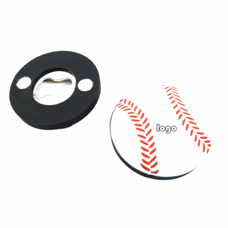 Baseball Shaped Magnetic Bottle Opener (direct import)