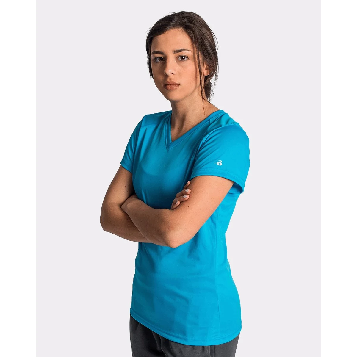 Women's B-Core V-Neck T-Shirt - 4162 1