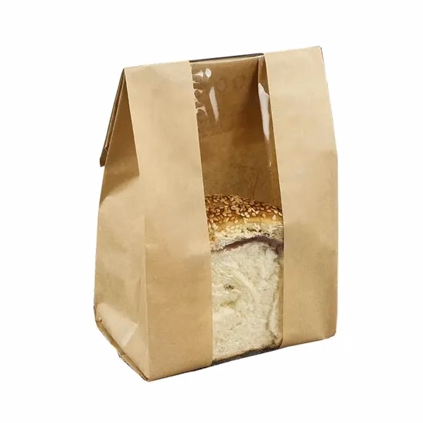 Kraft Bread Bag with Clear Window
IH0187NBJ