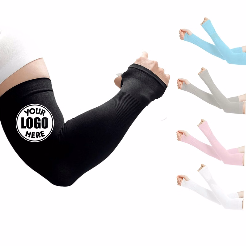 UV Protective Cooling Silk Arm Sleeve for Riding and Driving