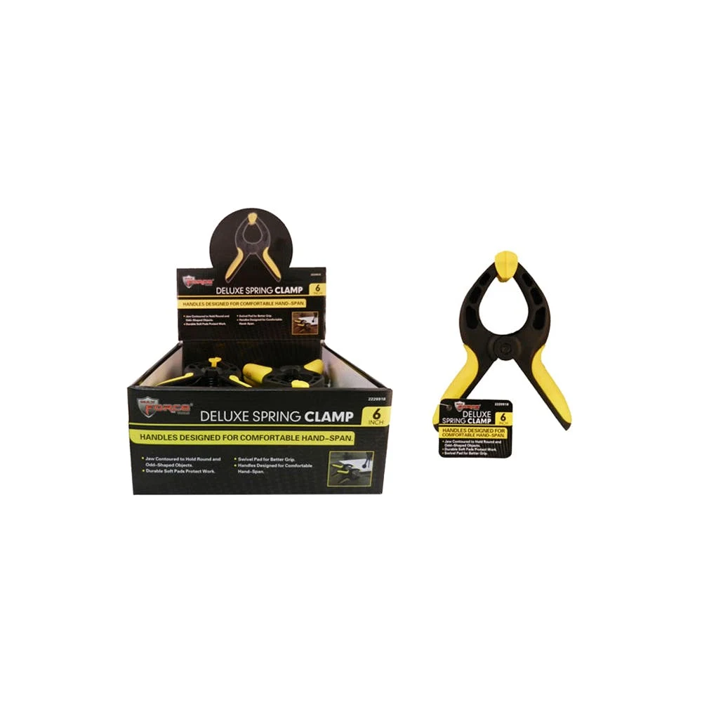 Nylon Spring Clamps 6' 1