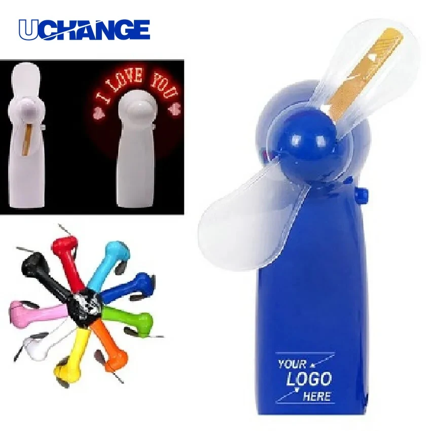 Handheld LED Light-Up Fan for Night Events, Concerts & Festivals 1