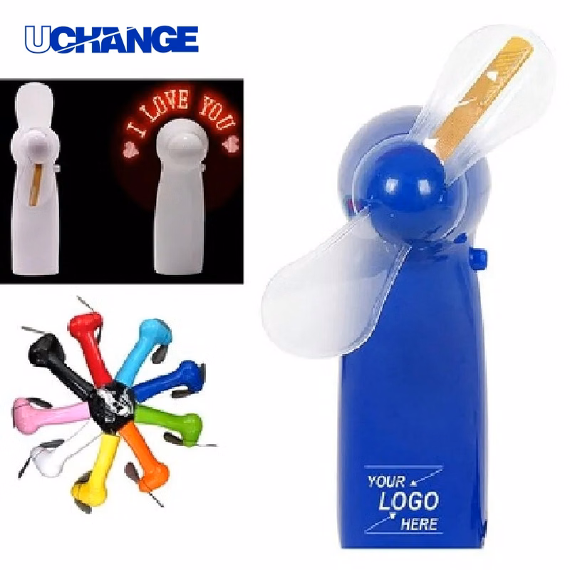 Handheld LED Light-Up Fan for Night Events, Concerts & Festivals