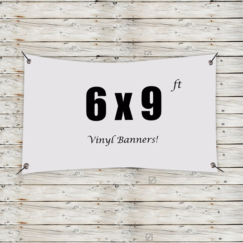 Custom 6' x 9' Vinyl Banners