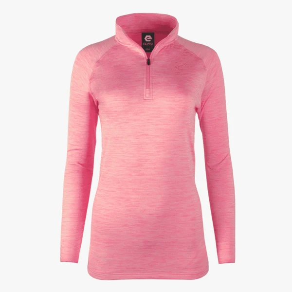 #L216 / Imperial Space Dye Women's Long Sleeve 1/4 Zip 1