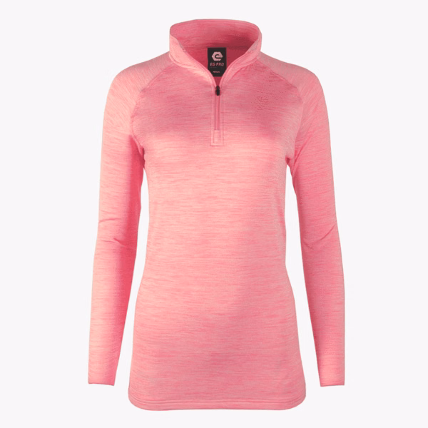 #L216 / Imperial Space Dye Women's Long Sleeve 1/4 Zip