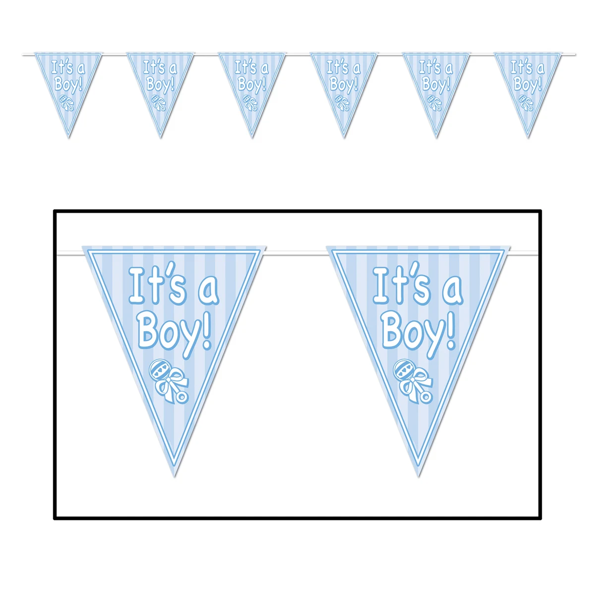 It's A Boy! Pennant Banner 1
