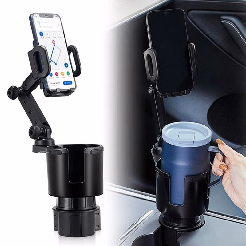 Car Cup Holder With Phone Mount