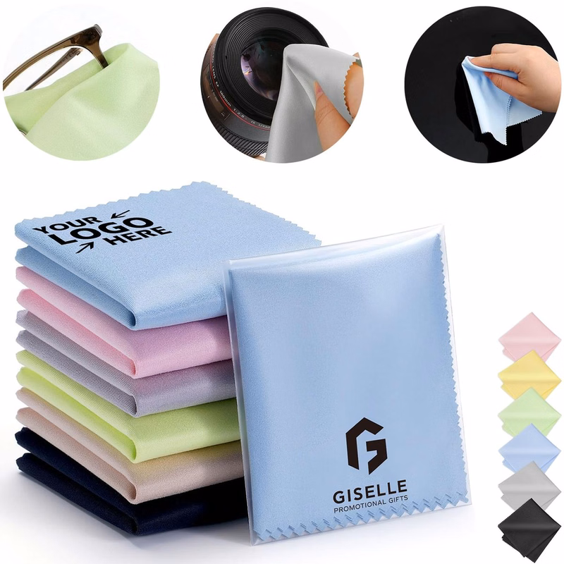 Custom Premium Microfiber Glasses and Screen Cleaning Cloth