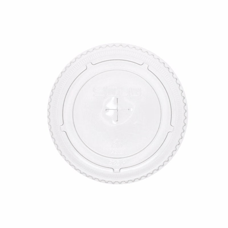 16/24 oz Soft Sided Cup Open Domed Lid Clear