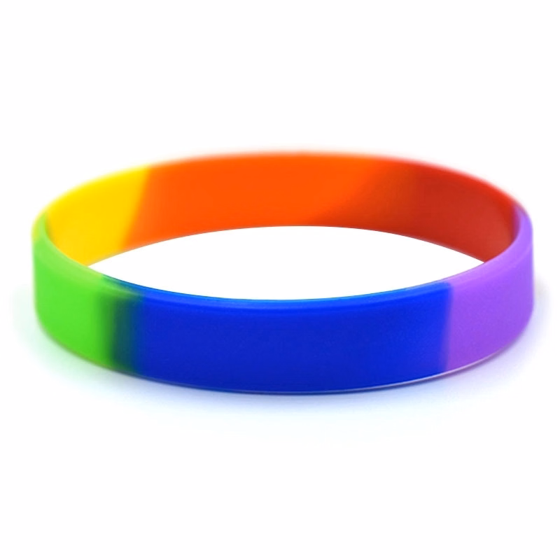 Pride Wristbands Lgbt Silicone Bracelets