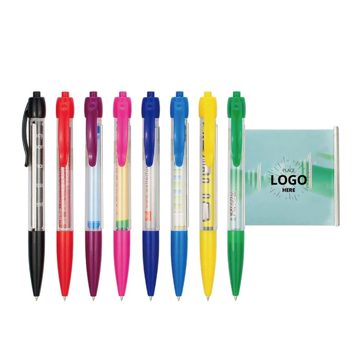 Promotional Ballpoint Pen With Stretchable Banner 1