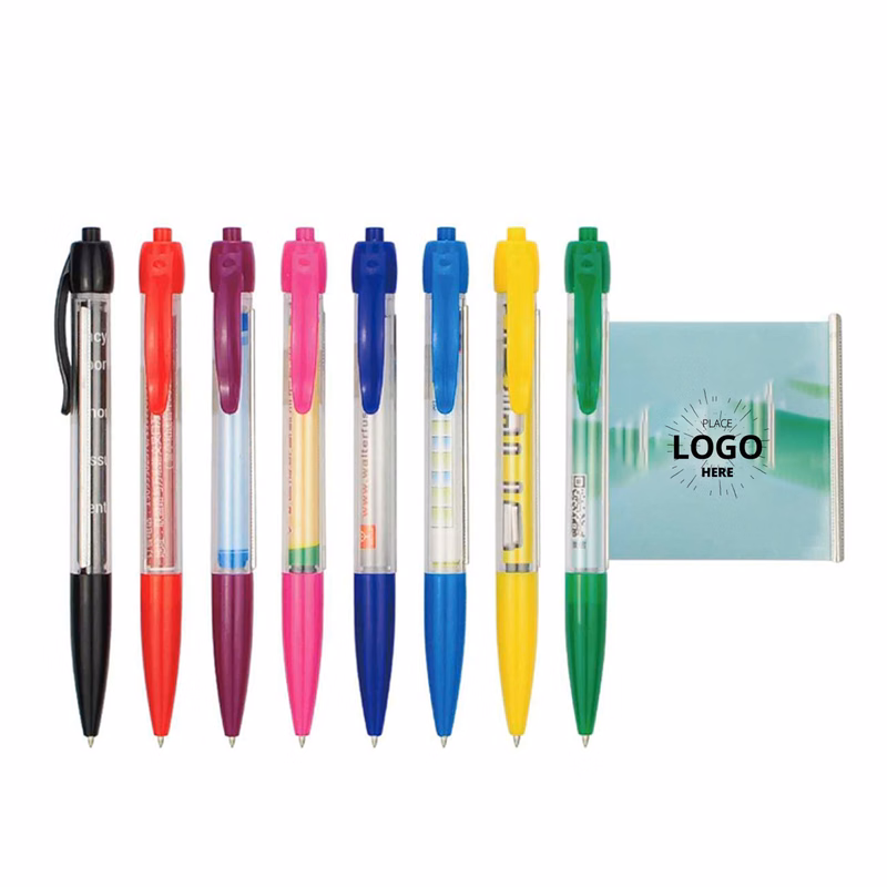 Promotional Ballpoint Pen With Stretchable Banner