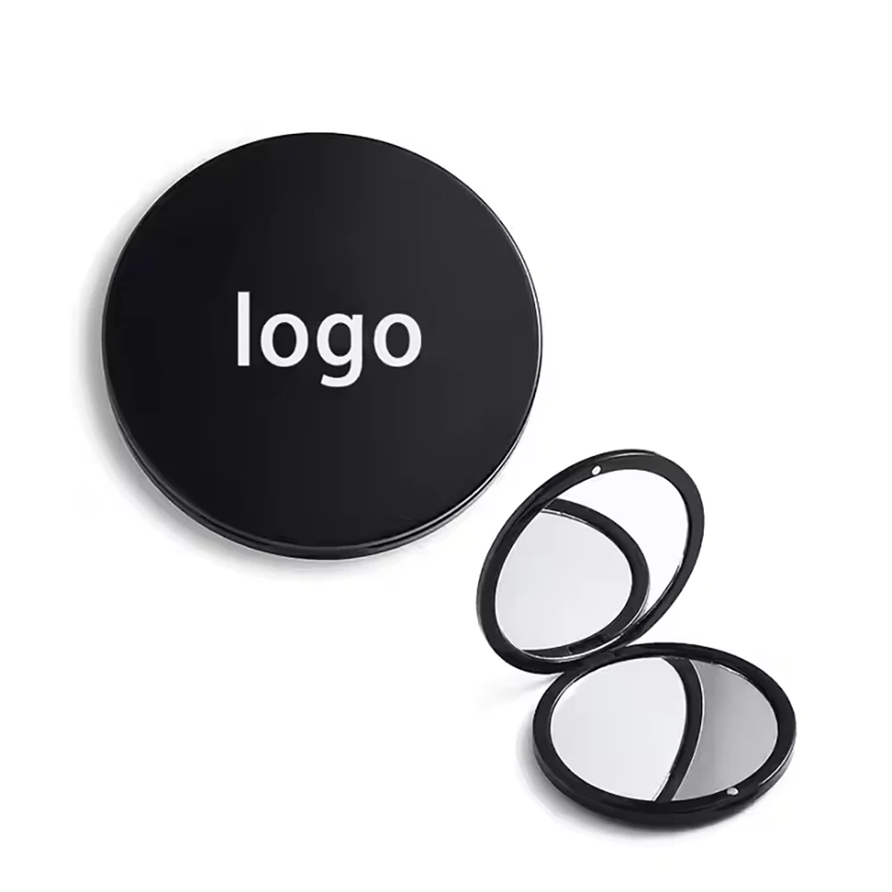 LED Lighted Travel Makeup Round Mirror 1