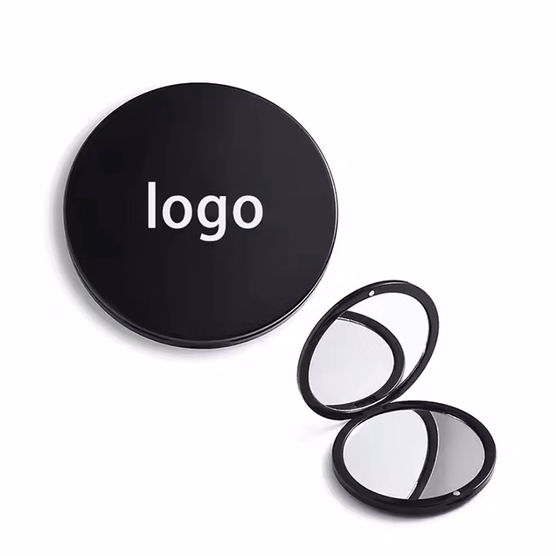 LED Lighted Travel Makeup Round Mirror
