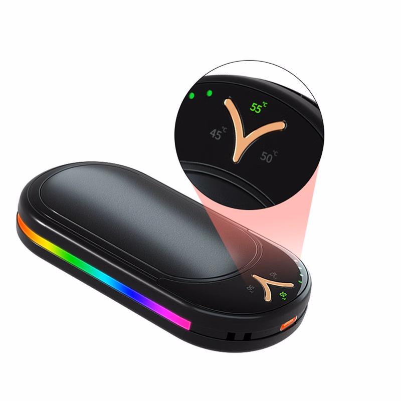 Ultra-thin Colorful Light Hand Warmer