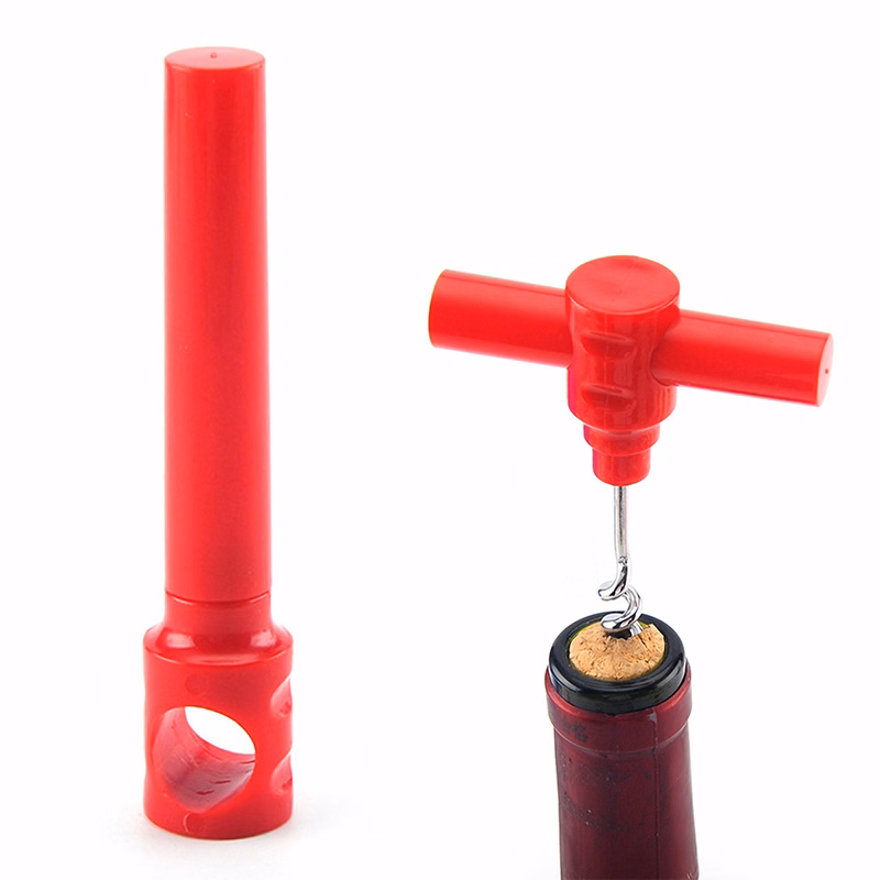 Classic Red Wine Corkscrew Opener