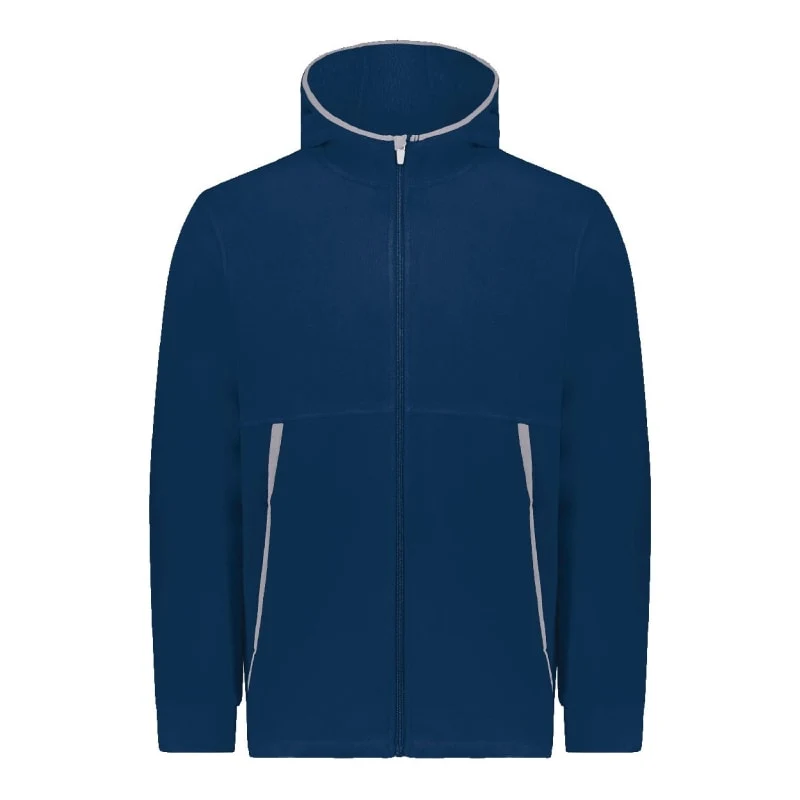 Augusta Sportswear Youth Eco Revive™ Polar Fleece Hooded Full-Zip Jacket - 6859 1