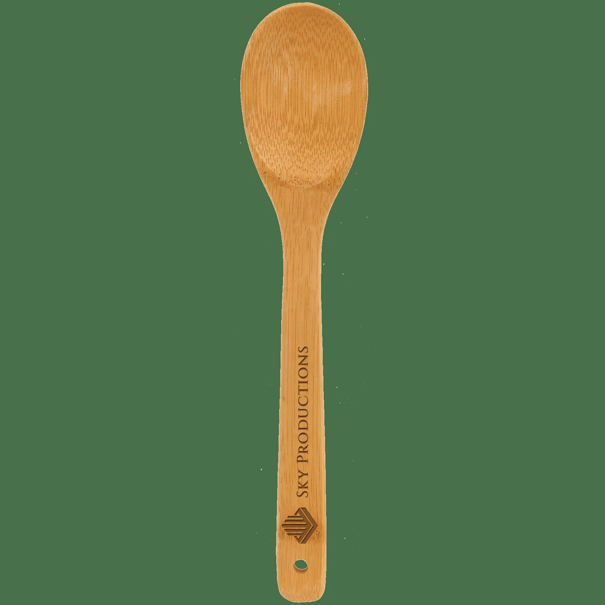 12" Bamboo Salad Spoon 1
