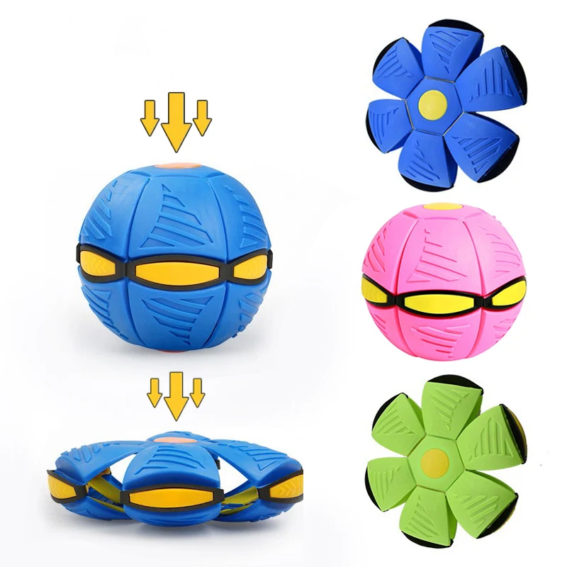 Magic Flying Saucer Ball Toys with LED Lights 1