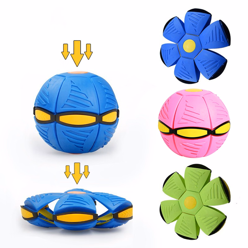 Magic Flying Saucer Ball Toys with LED Lights