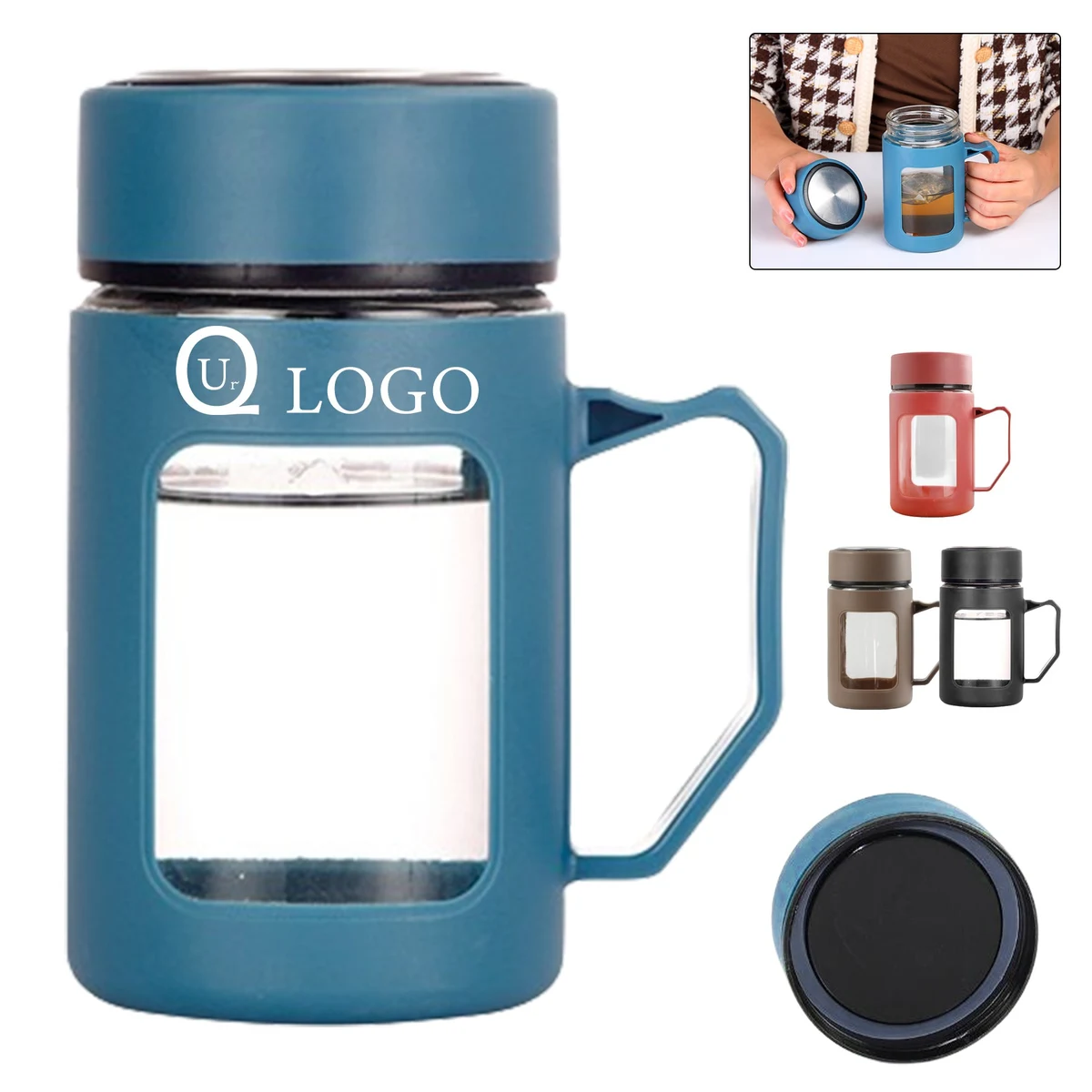 16Oz Tea Infuser Cup 1