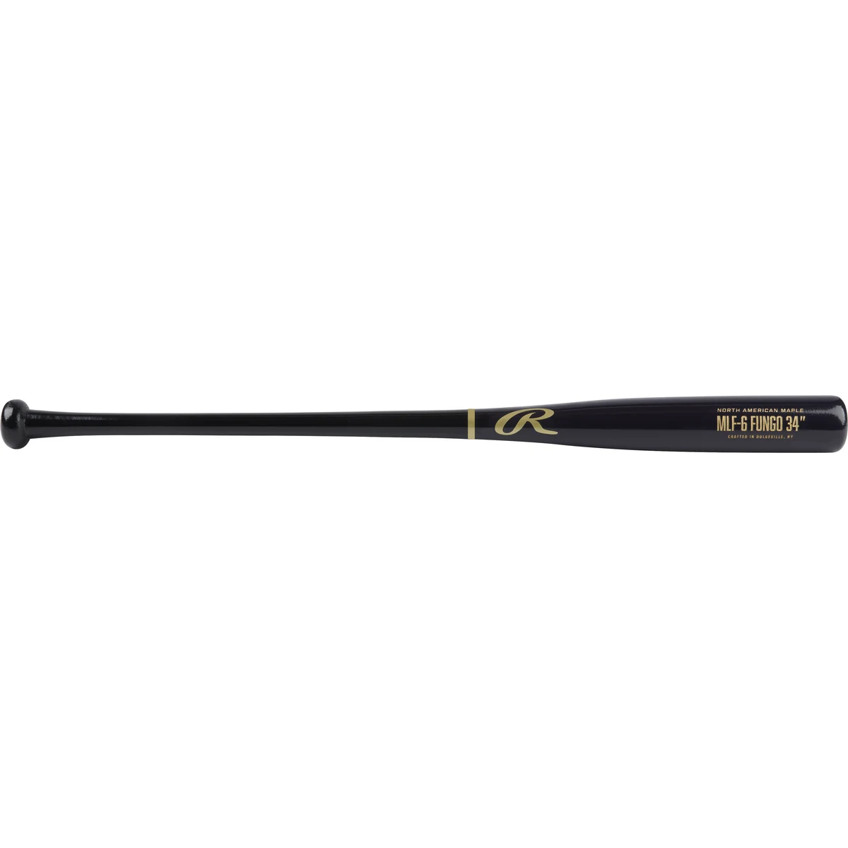 Rawlings | MAPLE FUNGO Training Bat | Baseball/Softball | 34â?� | Infield | Black/Natural 1