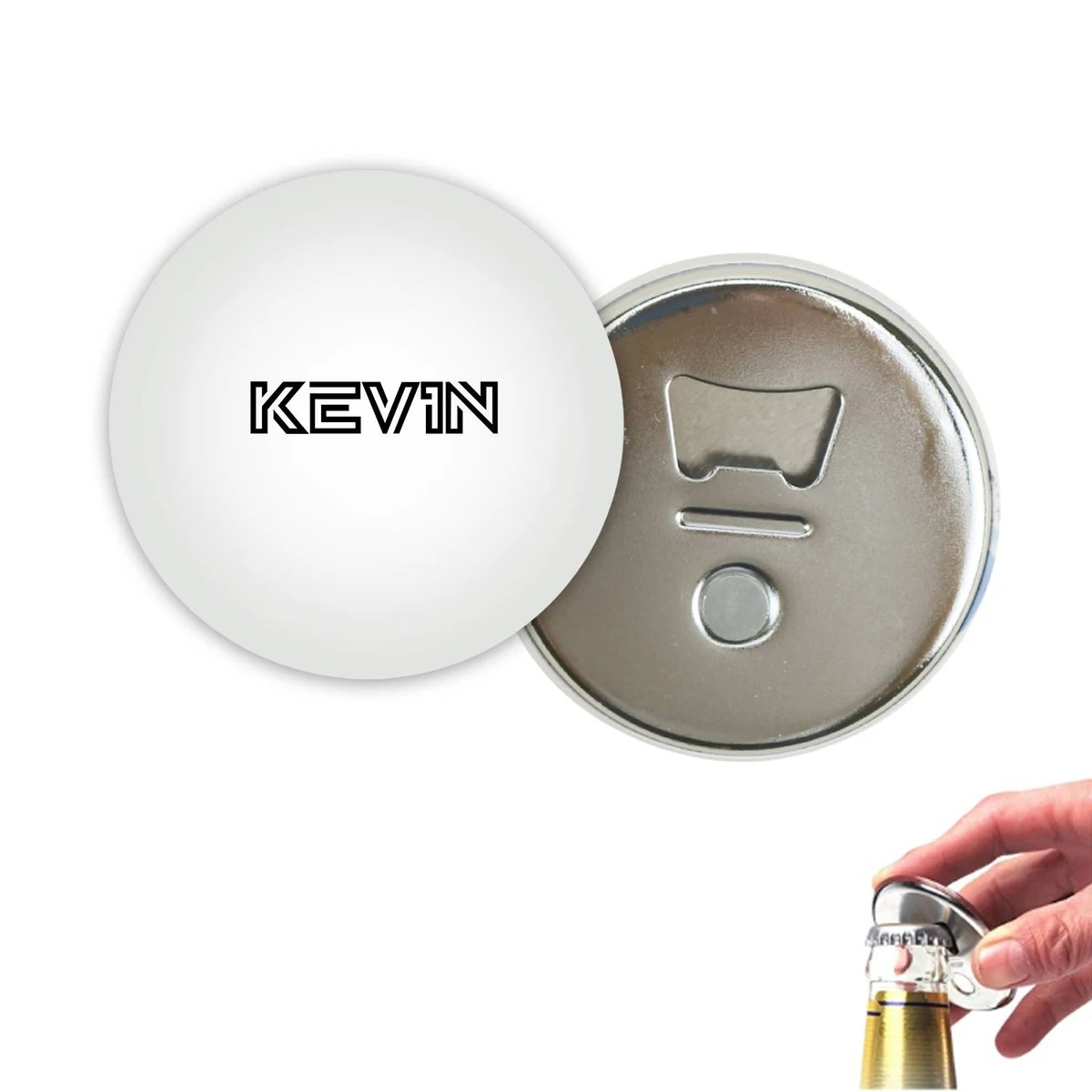 Custom Round Bottle Opener 1