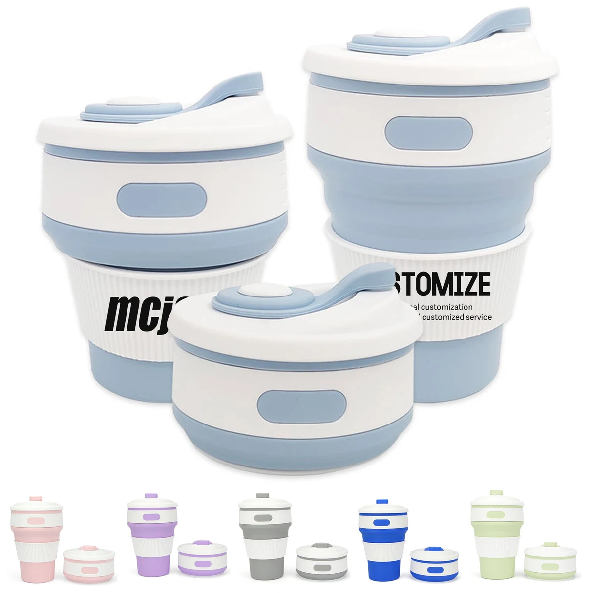 12oz Collapsible Coffee Cup 1