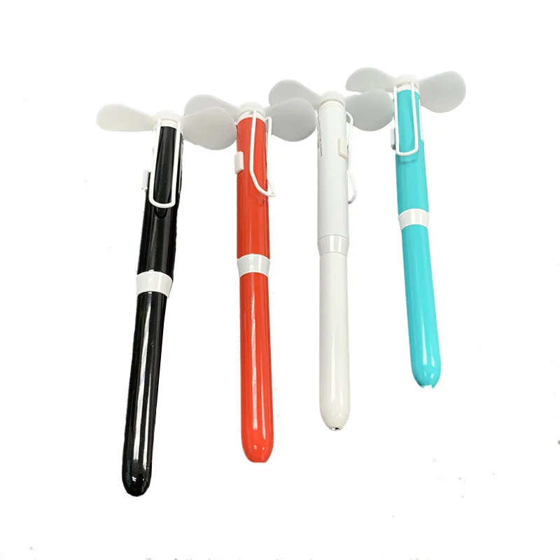 Handheld Mini Fan With Ballpoint Pen 1