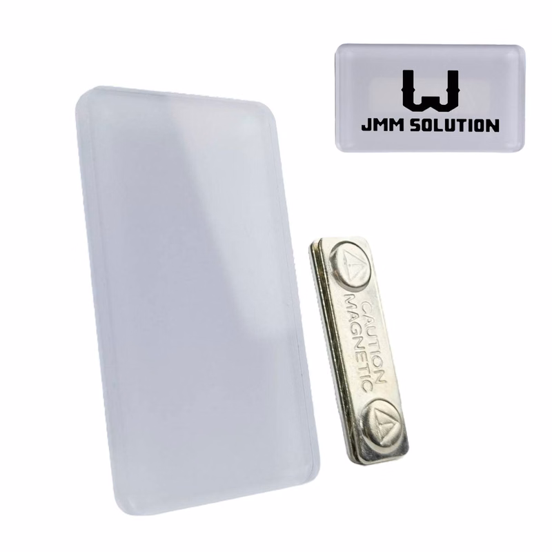 Reusable Acrylic Magnetic Name Tag