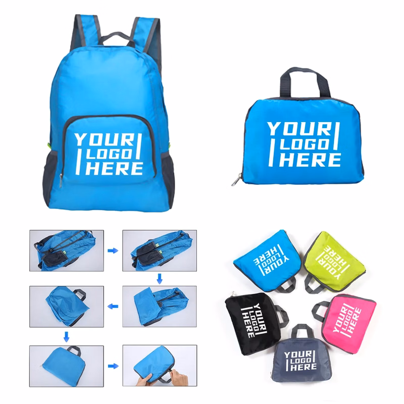 Lightweight Outdoor Travel Sport Foldable Backpack MOQ50pcs