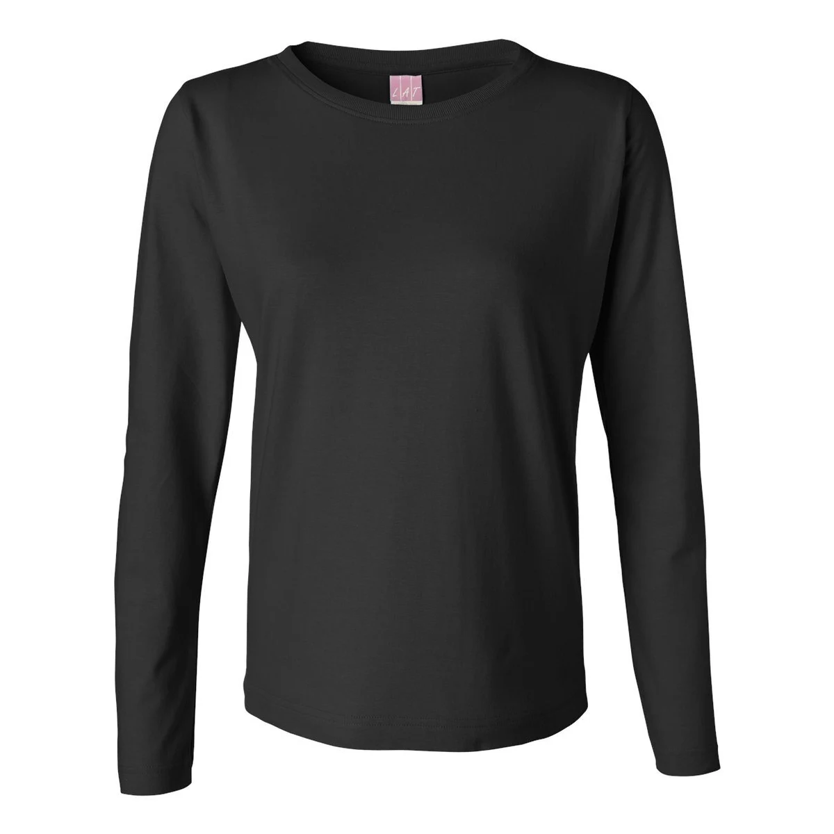 Women's Long Sleeve Premium Jersey Tee - 3588 1
