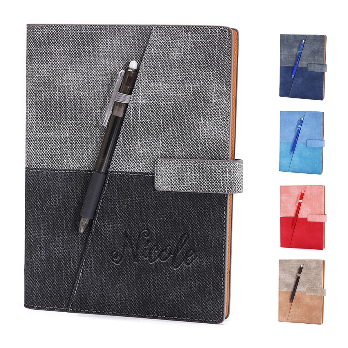 A5 Waterproof Erasable Loose-Leaf Smart Notebook w/ Pen 1