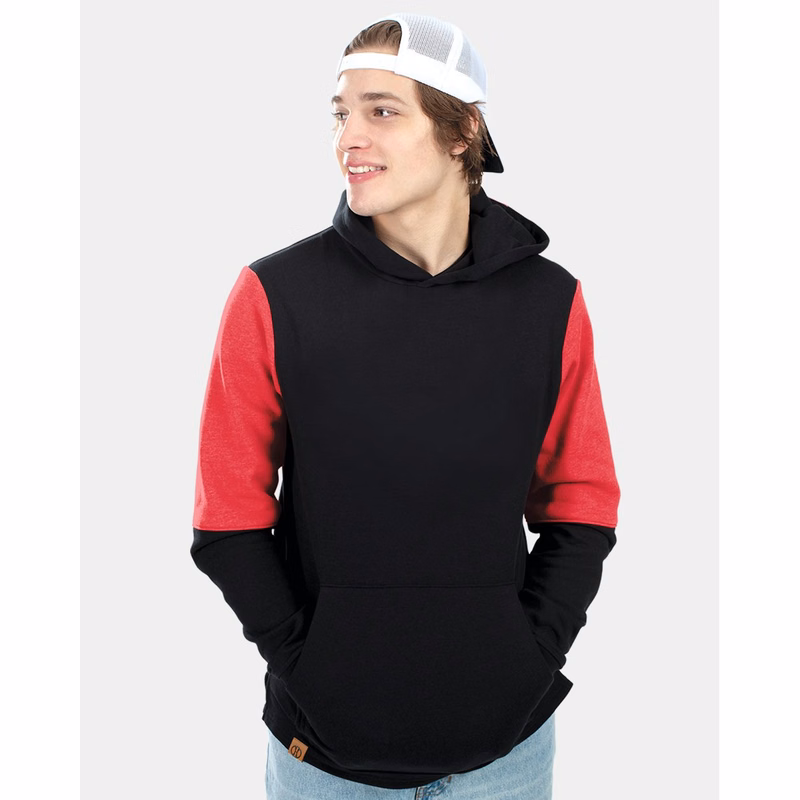 Youth All-American Team Fleece Colorblocked Hooded Sweatshirt - 222681