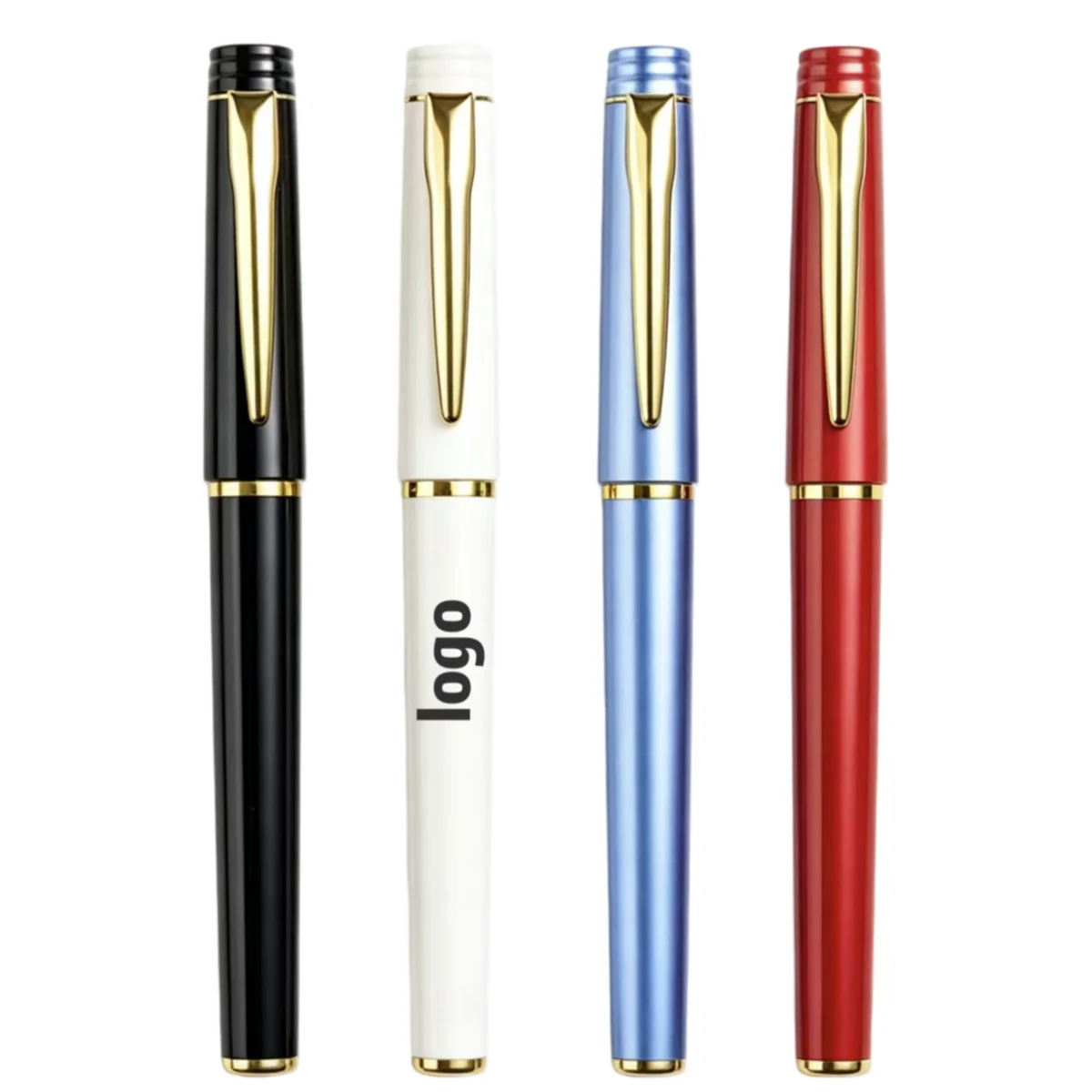 Metal Ballpoint Pen With Clip 1