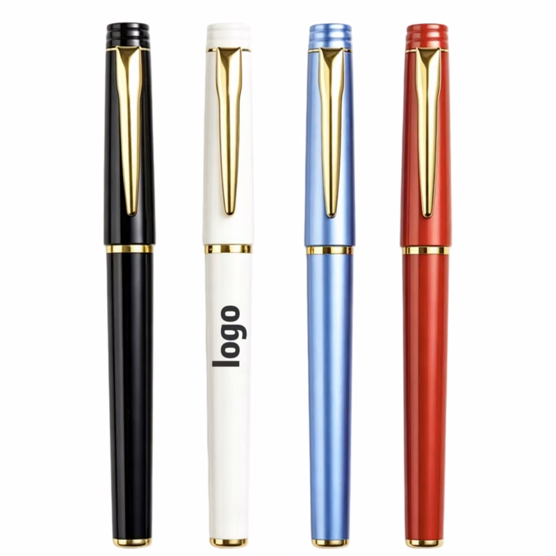 Metal Ballpoint Pen With Clip