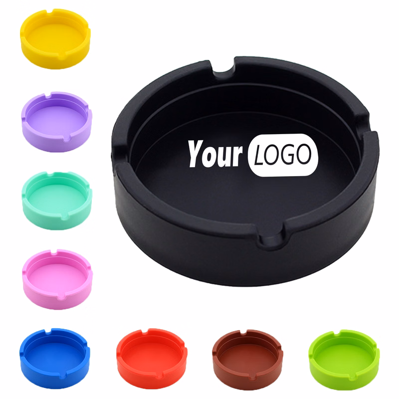 Flexible Silicone Cigarette Ashtray
