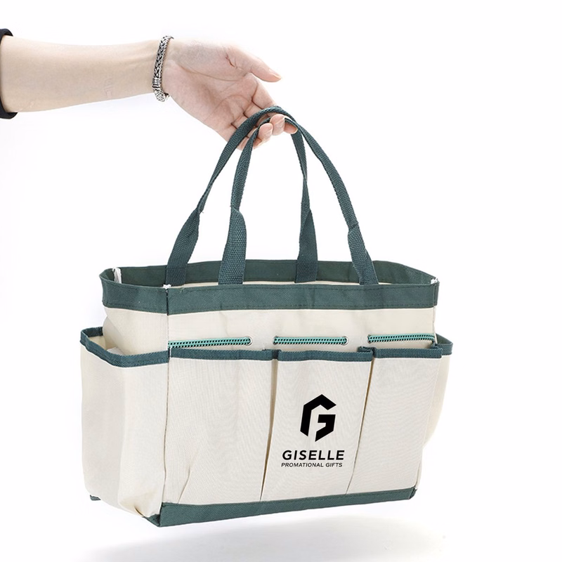 Heavy-Duty Garden Tool Bucket Tote Bag