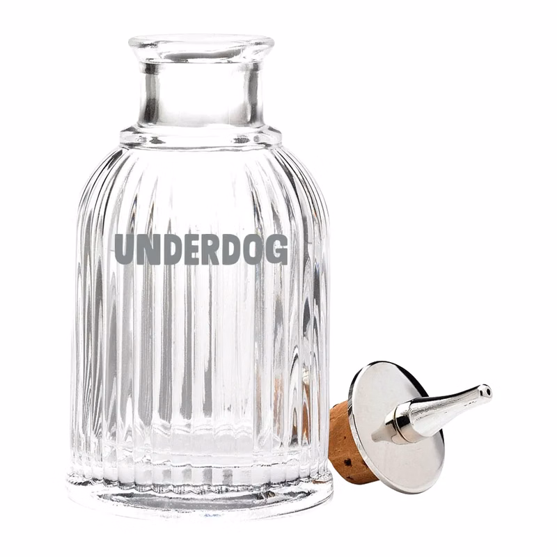 3oz. Bitters Bottle Retro Design