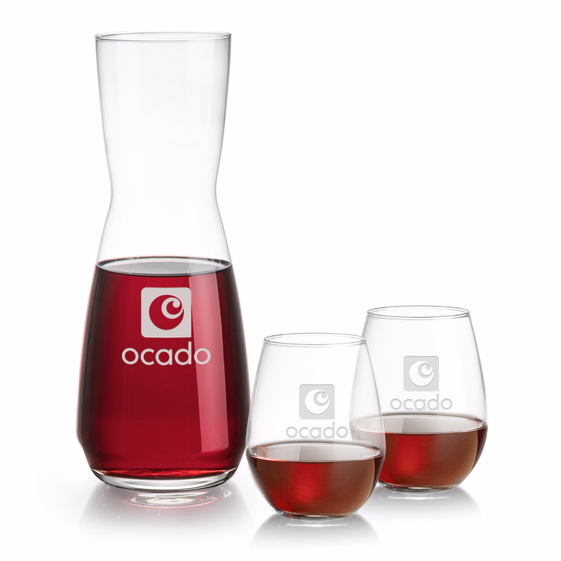 Mason Carafe & Ossington Stemless Wine