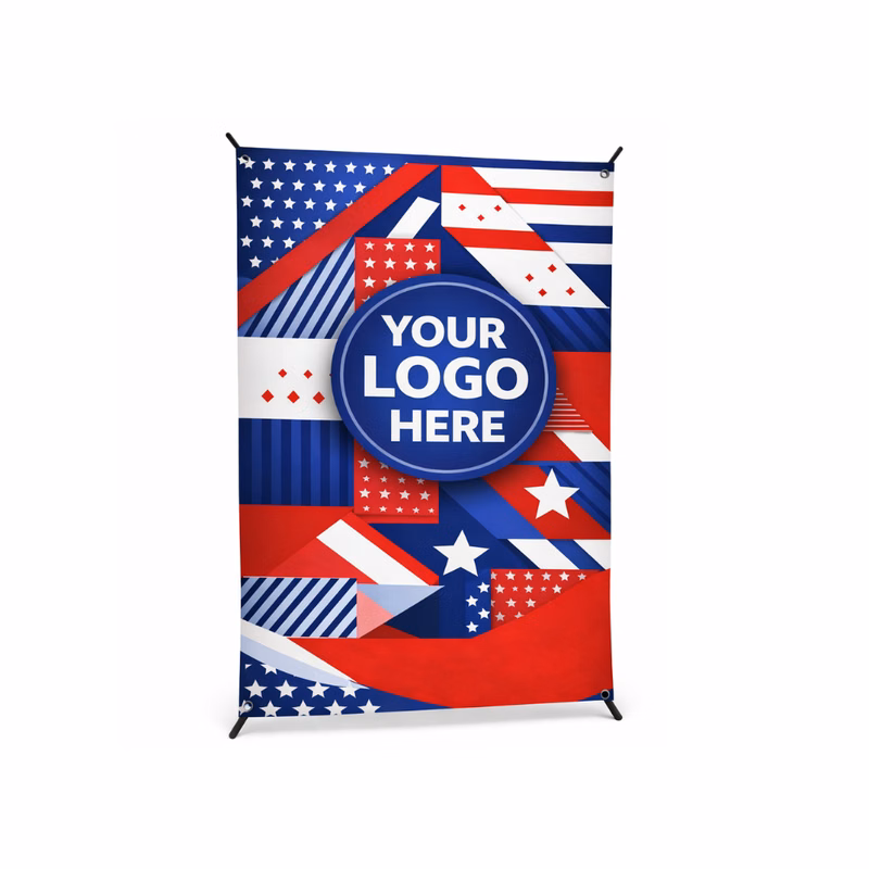 MINI TABLE TOP SPRING X ROLL UP BANNER.VINYL FABRIC PRINT ONLY