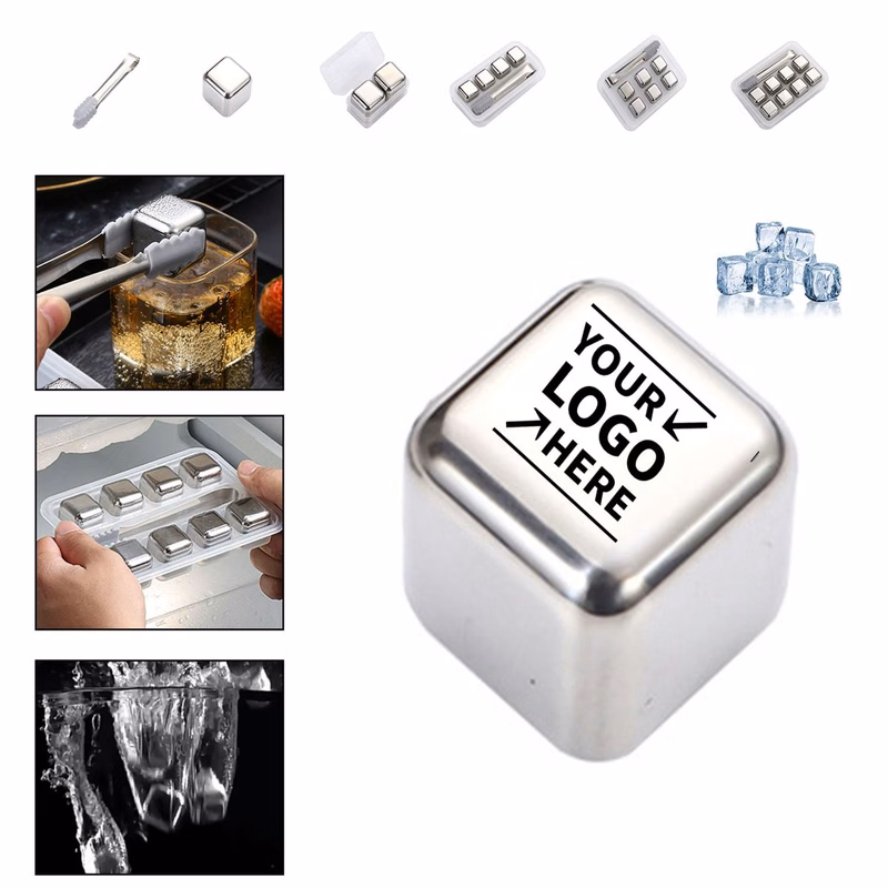 Stainless Steel Ice Cube Set