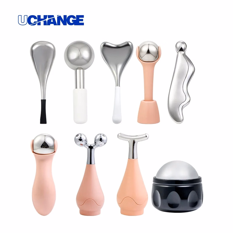 Facial Ice Massage Ball With 360 Rotation And Thermal Use