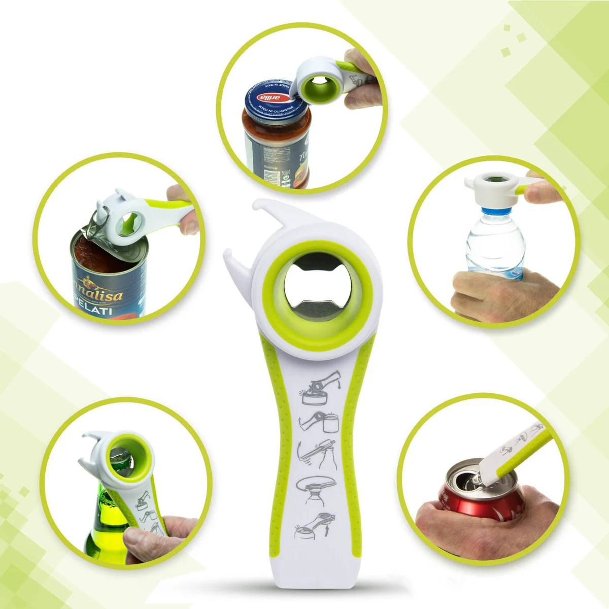 5 in 1 Lids off Bottle Opener 1