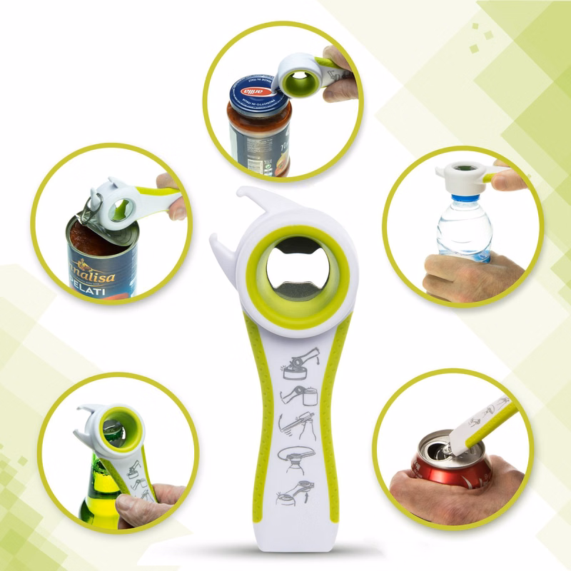 5 in 1 Lids off Bottle Opener