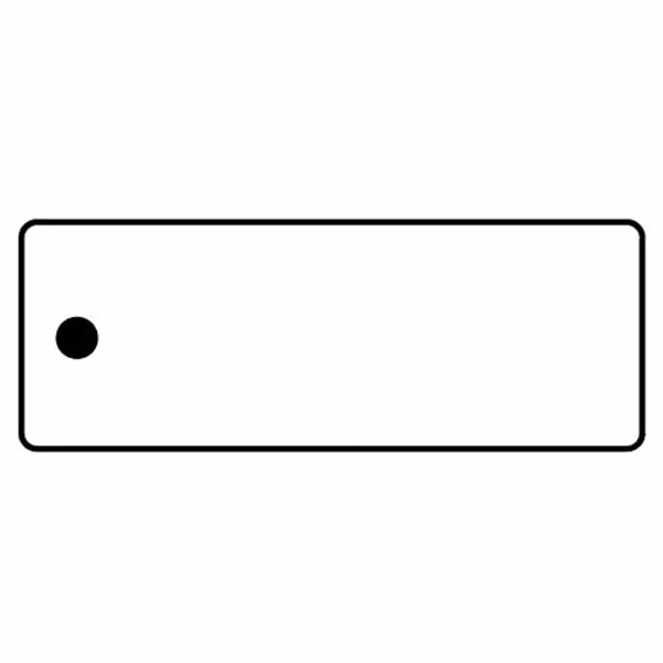 Rectangle 10 Key Tag - Spot Color